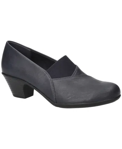 Easy Street Women's Fondly Block-heel Slip-on Shooties