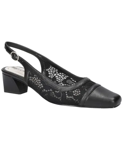 Easy Street Women's Fortune Square Toe Slingback Pumps In Black