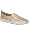 Easy Street Fresh Perforated Slip-on Sandal In Champagne