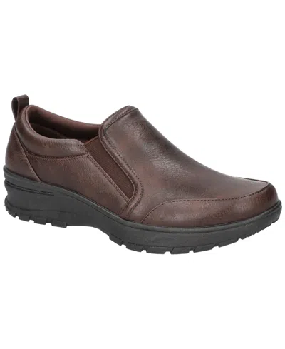 Easy Street Women's Garland Slip Resistant Flats In Brown