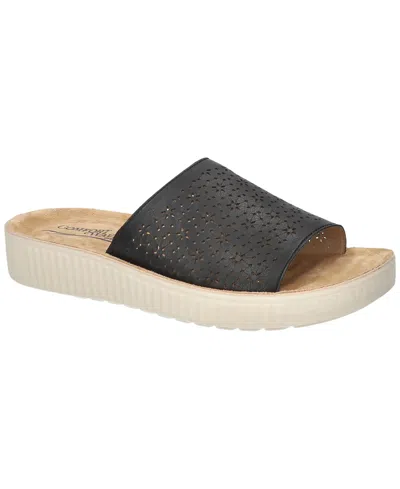 Easy Street Women's Ivey Slide Slip-on Sandals In Black