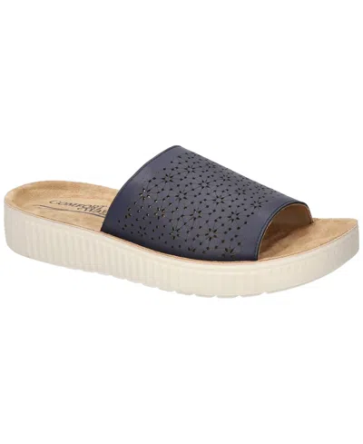 Easy Street Women's Ivey Slide Slip-on Sandals In Navy