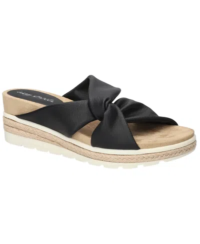 Easy Street Women's Ja Wedge Heel Sandals In Black