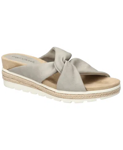 Easy Street Women's Ja Wedge Heel Sandals In Gray