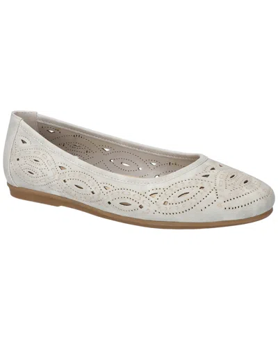 Easy Street Women's Jackie Slip-on Ballet Flats In Gray