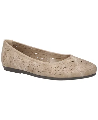 Easy Street Women's Jackie Slip-on Ballet Flats In Natural