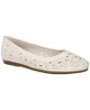 Easy Street Women's Jackie Slip-on Ballet Flats In White