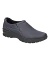 Easy Street Women's Jayn Slip Resistant Flats In Navy