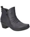 Easy Street Jeanie Bootie In Blue