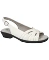 Easy Street Jovita Slingback Sandal In White