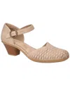 Easy Street Women's Justina Block Heel Sandals In Sand