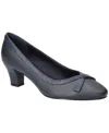 Easy Street Women's Kata Round-toe Slip-on Pumps In Blue