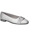 Easy Street Keely Flat In Silver
