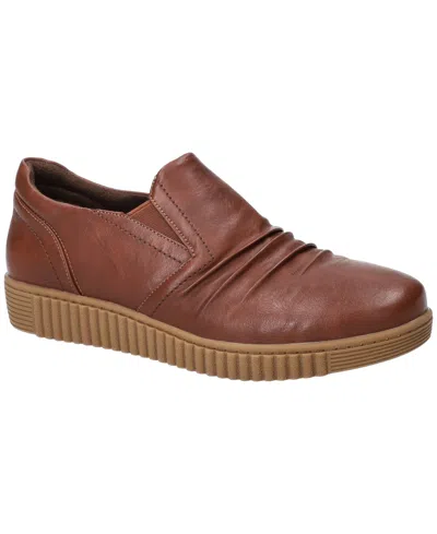 Easy Street Women's Kipper Comfort Flats In Brown