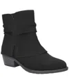 Easy Street Kudos Slouch Bootie In Black Lamy