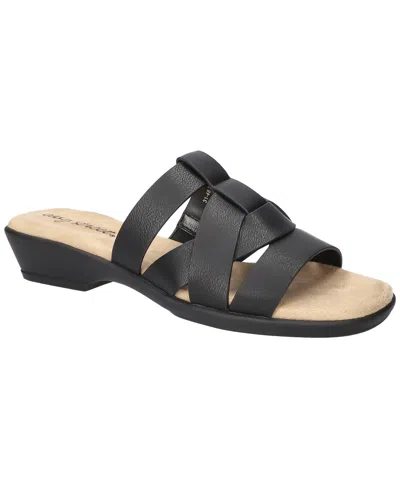 Easy Street Women's Lakeport Comfort Slide Sandals In Black