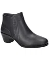 Easy Street Womens Langley Block Heel Booties In Black