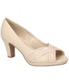 Easy Street Women's Lavish Slip-on Platform Pumps In Nude
