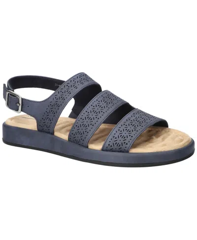 Easy Street Women's Link Comfort Slingback Sandals In Navy
