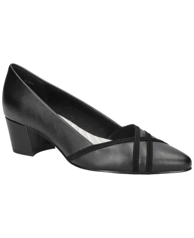 EASY STREET WOMEN'S LOTUS BLOCK HEEL PUMPS
