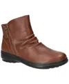 Easy Street Women's Lyra Zipper Ankle Boots In Multi
