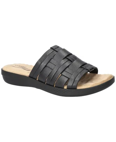 Easy Street Women's Maha Comfort Slide Sandals In Black