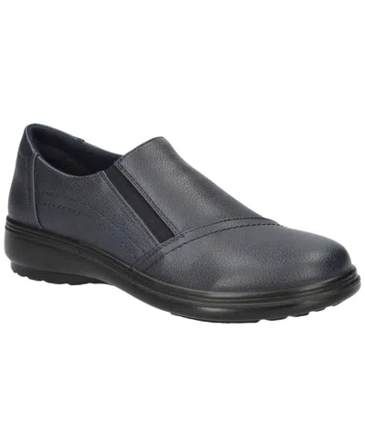 Easy Street Women's Maple Comfort Flats In Navy