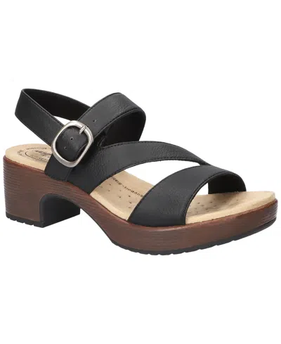 Easy Street Women's Marnina Slip-resistant Sandals In Black
