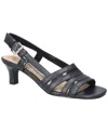 Easy Street Women's Meghan Slingback Heeled Sandals In Black