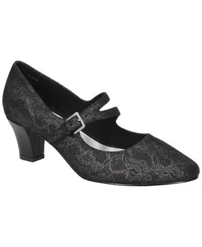 Easy Street Women's Meryl Mary Jane Pumps In Black Lace
