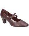 Easy Street Women's Meryl Mary Jane Pumps In Burgundy