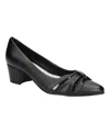 Easy Street Millie Ruched Pump In Black