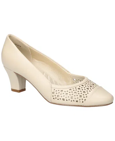 Easy Street Women's Neva Comfort Dress Heel Pumps In Bone
