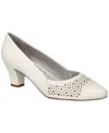 Easy Street Neva Cap Toe Pump In White