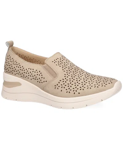 Easy Street Women's Nottingham Slip-on Sneakers In Brown