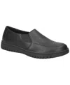 Easy Street Oriel Womens Laceless Manmade Slip-on Sneakers In Black