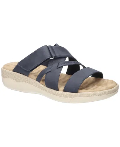 Easy Street Women's Paola Comfort Platform Sandals In Navy