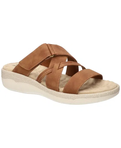 Easy Street Women's Paola Comfort Platform Sandals In Tan