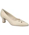 Easy Street Women's Pat Dress Heel Pumps In Bone