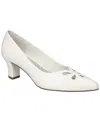 Easy Street Women's Pat Dress Heel Pumps In White