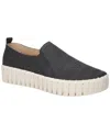 Easy Street Women's Peppy Slip-on Platform Sneakers In Black