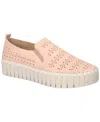 Easy Street Peppy Womens Round Closed Toe Slip-on Shoe In Blush