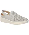 Easy Street Women's Petal Comfort Slip-on Flats In Gray