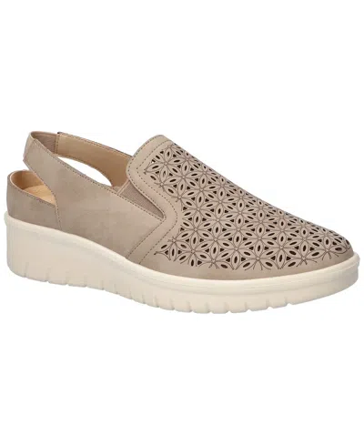 Easy Street Women's Petal Comfort Slip-on Flats In Natural