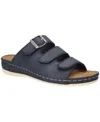 Easy Street Women's Pinterry Comfort Slide Sandals In Navy