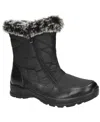 Easy Street Portland Faux Fur Lined Waterproof Boot In Black