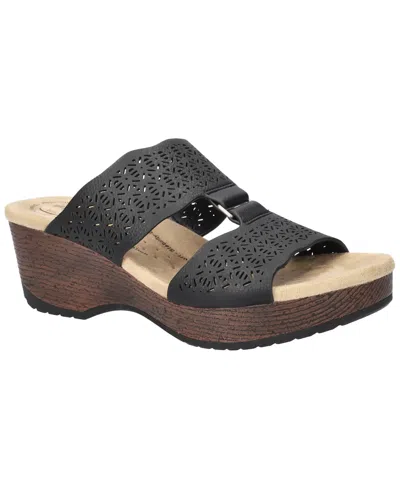 Easy Street Women's Rin Slip-resistant Sandals In Black