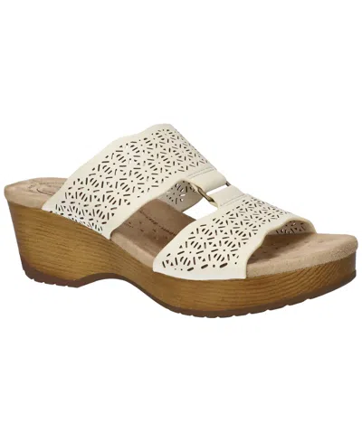 Easy Street Women's Rin Slip-resistant Sandals In Off White
