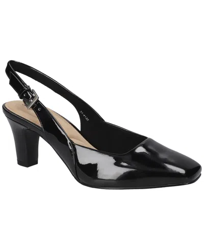 Easy Street Women's Ritsa Square Toe Slingback Pumps In Black Patent