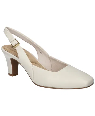 Easy Street Women's Ritsa Square Toe Slingback Pumps In Bone